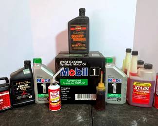 Harley Davidson Oil, Automotive Oils and Fuel Stabilizer