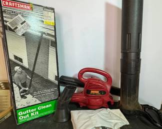 Craftsman Electric Blower Vac Gutter Clean Out Kit