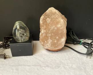 Rock Salt Lamp More