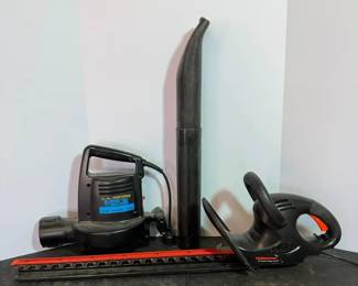 Electric Craftsman Leaf Blower Remington Hedge Trimmer
