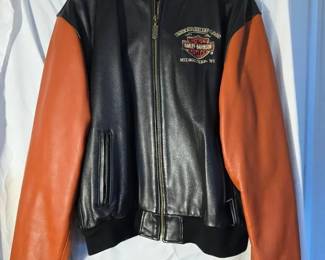 Mens XL Harley Davidson Leather Jacket