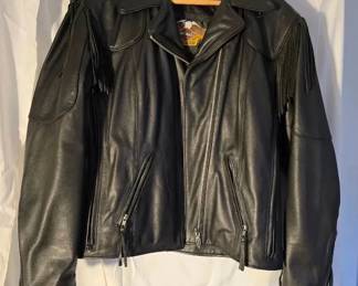 Womens Large Harley Davidson Leather Jacket