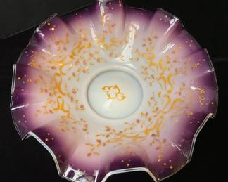 Vintage Victorian Brides Basket Bowl