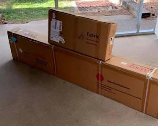 Aleko Caribbean Style Electric Canopy NEW In Box