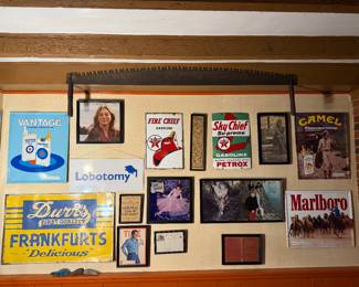 Cash out Room
Durr’s Frankfurts sign-Utica, NY
Both Texaco signs are vintage 60’s