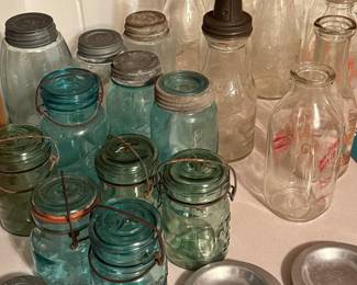 Dining Room 
Mason jars