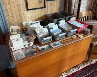 Front Room 
Postcards sold individually-sorted by village