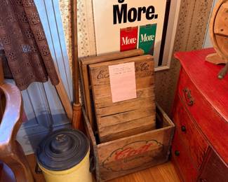 Front Room 
Wash boards
Cigarette sign