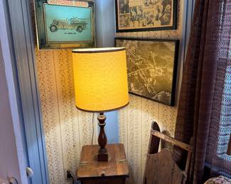 Front Room 
Vintage sled