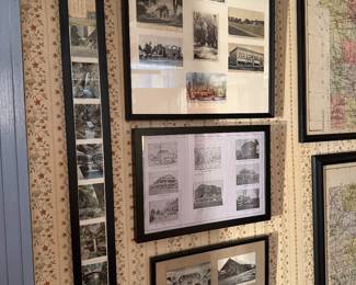 Front Room
Postcards framed