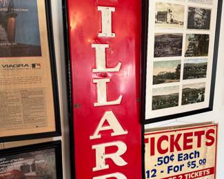 Bedroom 2
Metal Willard sign