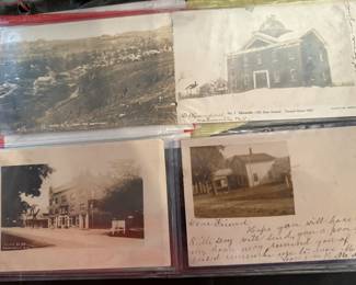 Front Room 
The next photos are some of the post cards available. They are being sold individually and not in binders. A lot of them are real photo post cards. 