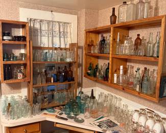 Dining Room 
Bottle collection 