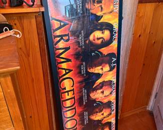 Bedroom 3
Armageddon poster framed-double glass