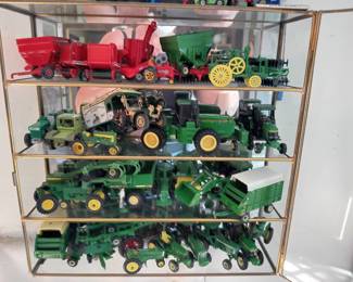Vintage John Deere figures.