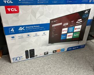 4K 50" TV