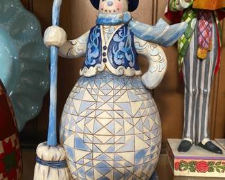 Jim Shore "Sweep Away the Winter Blues"