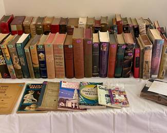 Old, rare books - some first editions.