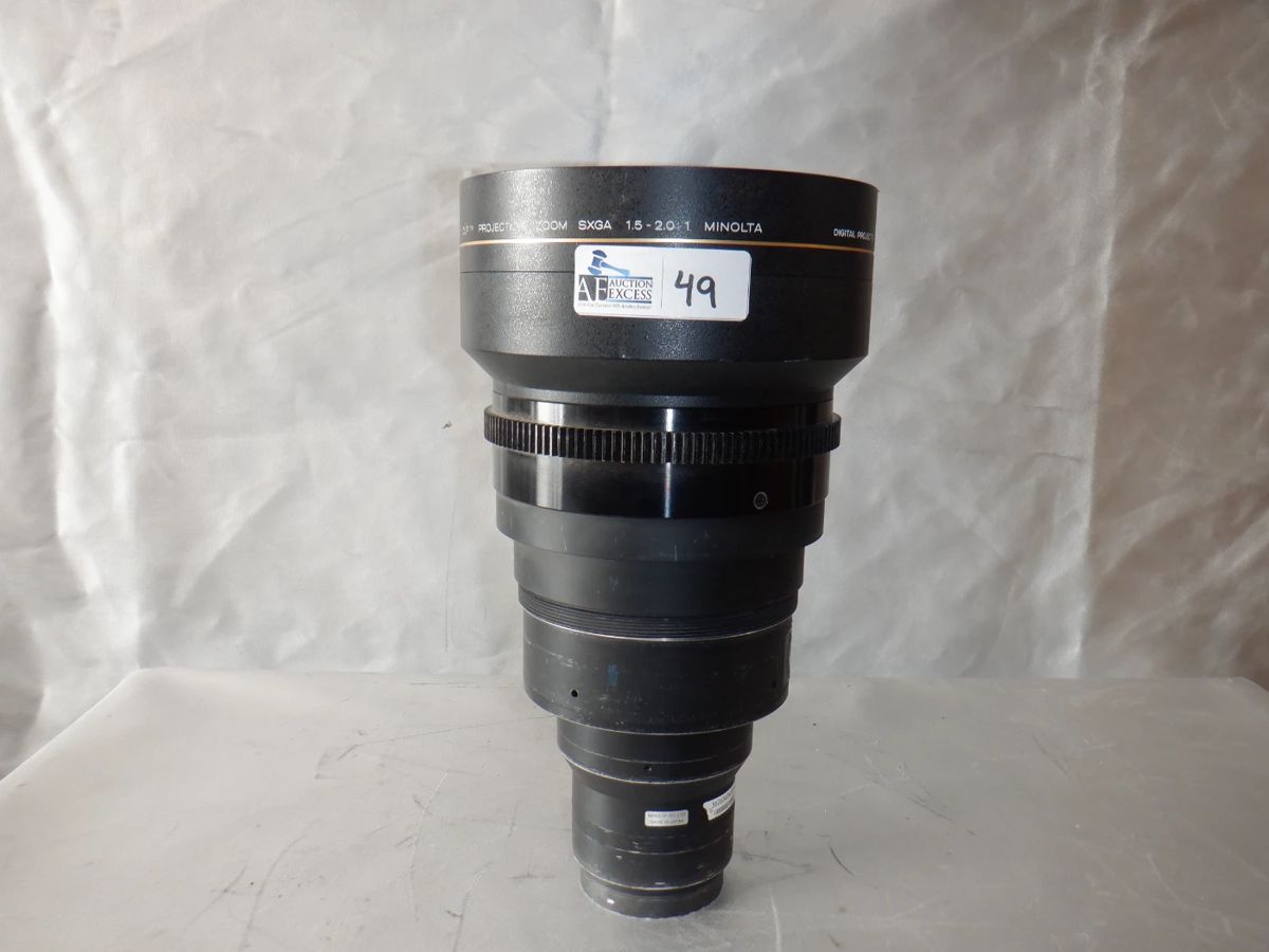 Minolta Digital Projection DLP Zoom Projector Lens SXGA 1.5-2.0