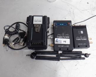 Teradek Bolt Pro 600 TX/RX SDI Wireless Video Transceiver Set