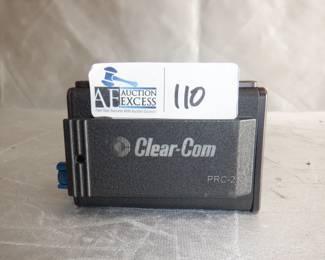 Clear Com PRC-2 UHF IFB Belt-Pack Receiver Blk 24