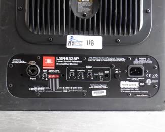 JBL LSR6328P Two-Way 8" Bi-Amplified Single Studio Monitor Speaker