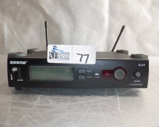 Shure SLX Wireless System SLXR Receiver, SL1 Transmitter, SM35 Headset Mic