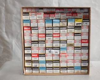 Lot of Tubes, in box and loose, RCA, Sylvania etc