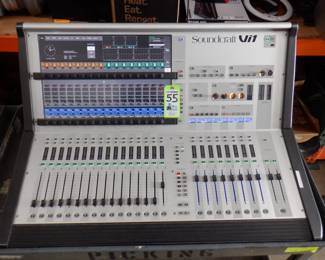 Soundcraft Vi1 Digital 32 Channel Live Sound Console Mixer