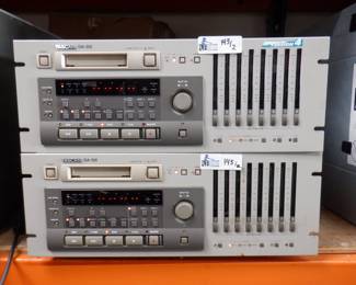 Lot of 2 Tascam DA-88 Digital Multitrack Recorder