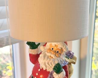 Santa Figural Table Lamp