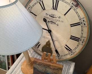 Middleton Clock Co. Rustic Farmhouse Wall Clock