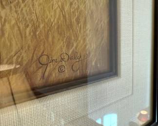 Framed & Matted Print "The Long Haul" by Jim Daly