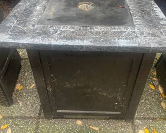 Square Patio Fire Table