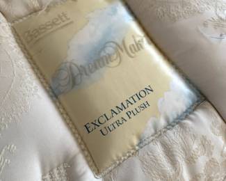 Bassett Dream Maker Exclamation Ultra Plush Queen Mattress