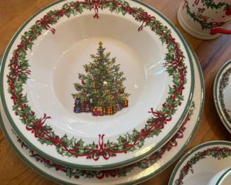 Christopher Radko Traditions "Holiday Celebrations" Dish Set