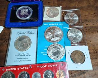 Mix us silver proofs and misc.