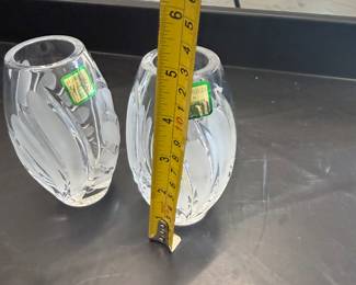 Marquis by Waterford Crystal Vases - $59 for the pair.
