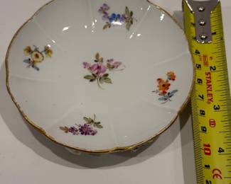 Porcelain Dish with Floral Motif - Asking $39 
