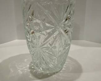 Vintage Cut Glass Vase - Asking $39 