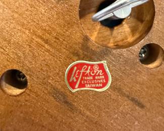 Lefton Christmas Music Box with Santa and Reindeer - Asking $29 