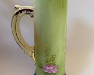 Bavarian Hand-Painted Floral Pitcher - Asking $149 - Will consider offers!
