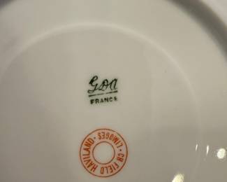 Haviland Limoges Porcelain Cup and Saucer Set - Asking $75 