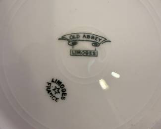 Old Abbey Limoges Decorative Plate - Asking $39 