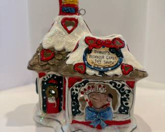 Donner's Reindeer Games Toy Shop Ornament - Asking $20 