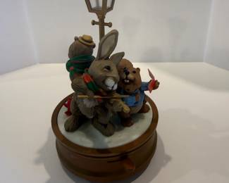Charming Animal Figurine Music Box - Asking $39 