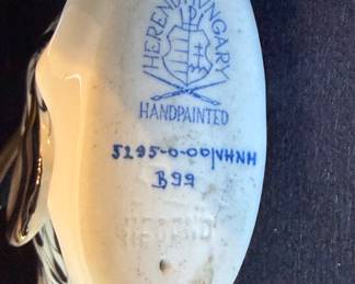 Herend Hungary Handpainted Fish Figurine - Asking $399 - Will consider offers!