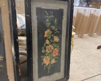Pair of Vintage Floral - $79