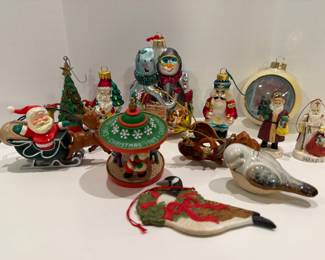 Vintage Christmas Ornament Collection - Asking $49 for the set. 