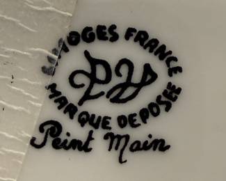 Limoges France Peint Main Fish Trinket Box - Asking $75